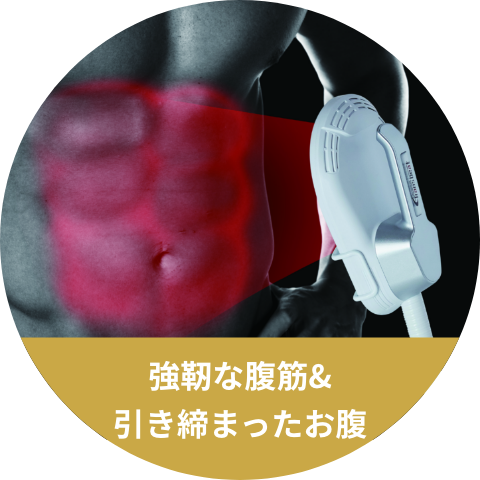 強靭な腹筋&引き締まったお腹